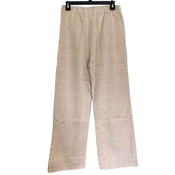 Mod Ref Piper and Scoot Beige Mid Rise Twill Straight Leg Pants Size Small - Picture 3 of 7